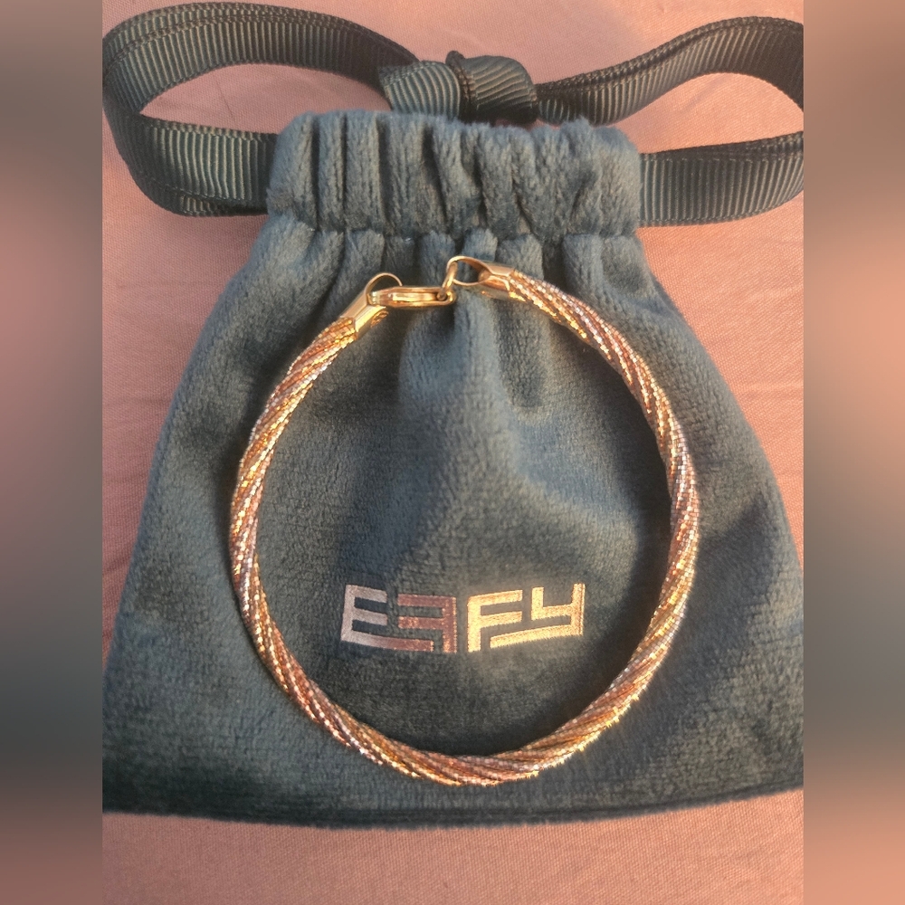 Elegant 14kt Gold Plated Bracelet by Effy